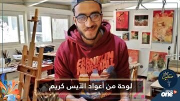 بعيدان الآيس كريم.. فنان مغربي يبدعُ لوحات ساحرة