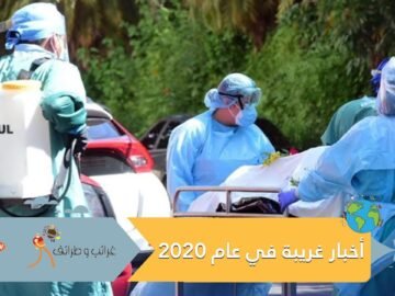 أخبار غريبة كسرت أجواء 2020 القاتمة