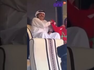 سمو الأمير مولاي الوالد و سمو الشيخة موزا بنت ناصر.. يرفعان علم المغرب في مبارات أسود الأطلس الأولى