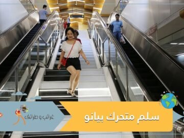 شاهد   سلم متحرك على شكل بيانو يعزف بمجرد الوقوف عليه