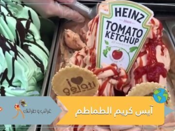 شاهد.. آيس كريم بطعم الكاتشب والطعم لا يصدق!