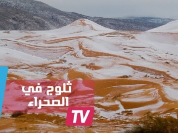 لأول مرة منذ 40 سنة.. الصحراء الكبرى تكتسي الثلوج